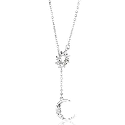 Eternal Sun & Moon Necklace