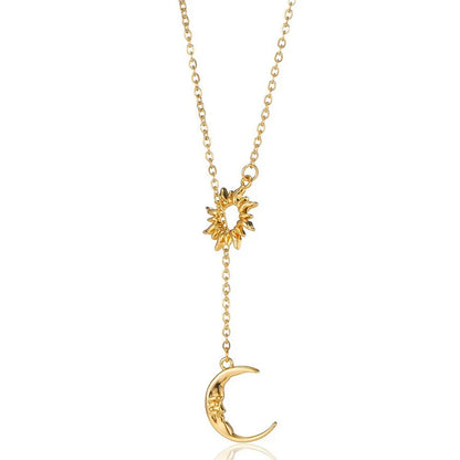 Eternal Sun & Moon Necklace