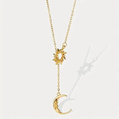 Eternal Sun & Moon Necklace