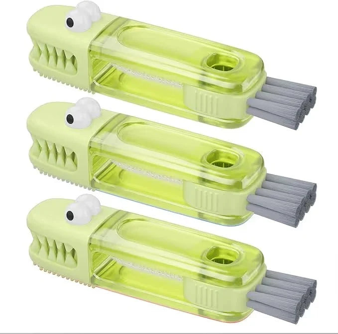 ✨3-in-1 Crocodile Brush 🐊 Deep Cleaning for Narrow Cup Lids & Tableware Gaps