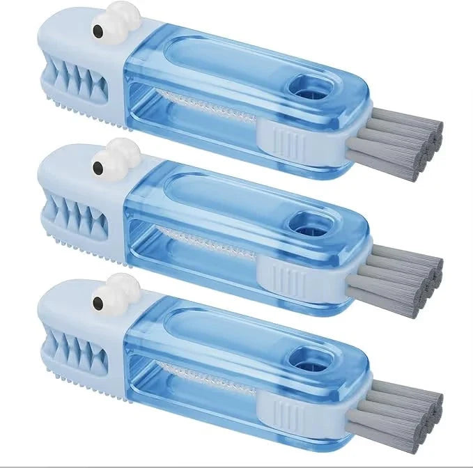✨3-in-1 Crocodile Brush 🐊 Deep Cleaning for Narrow Cup Lids & Tableware Gaps