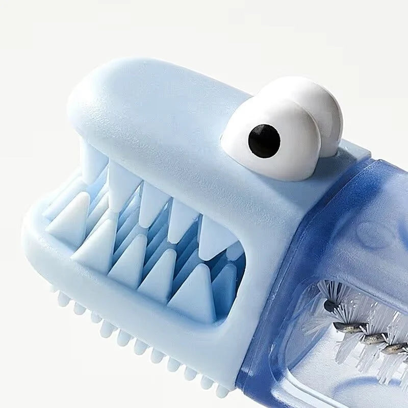 ✨3-in-1 Crocodile Brush 🐊 Deep Cleaning for Narrow Cup Lids & Tableware Gaps