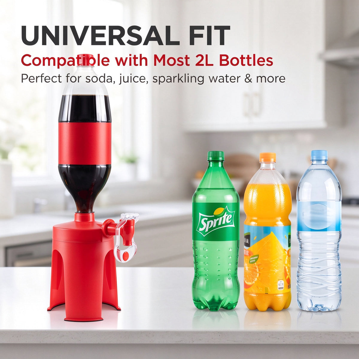 Water Extractor Large Bottle Soda Creative Switch Drinking Device Sprite Inverted Device Artifact Cola Household Carbonated Drink