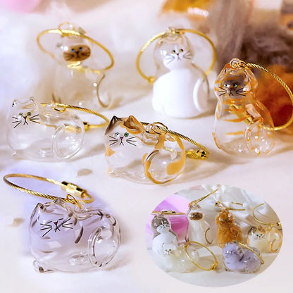 Cat Fur Keepsake Charm – Fillable Memory Keychain