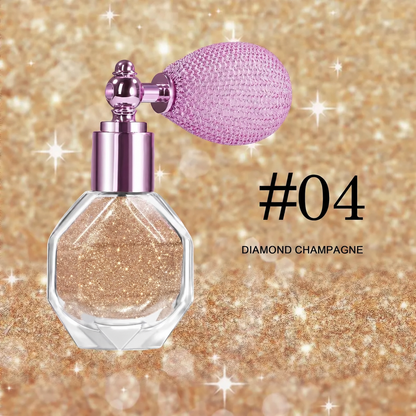 2 PCS Shimmer Glow Face & Body Glitter Spray