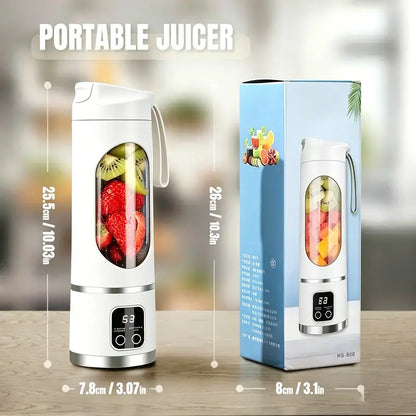 Portable USB Rechargeable Juicer with LED Display