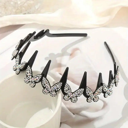 Women's 4-Piece Elegant Butterfly Headbands