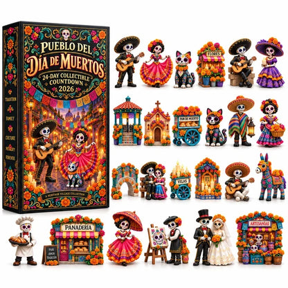 2026 'Day of the Dead Village' – A Day of the Dead-themed 24-day collector's edition advent calendar, featuring 24 unique miniatures.