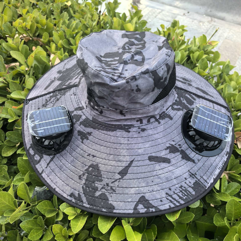Dual-Fan Cooling Sun Hat