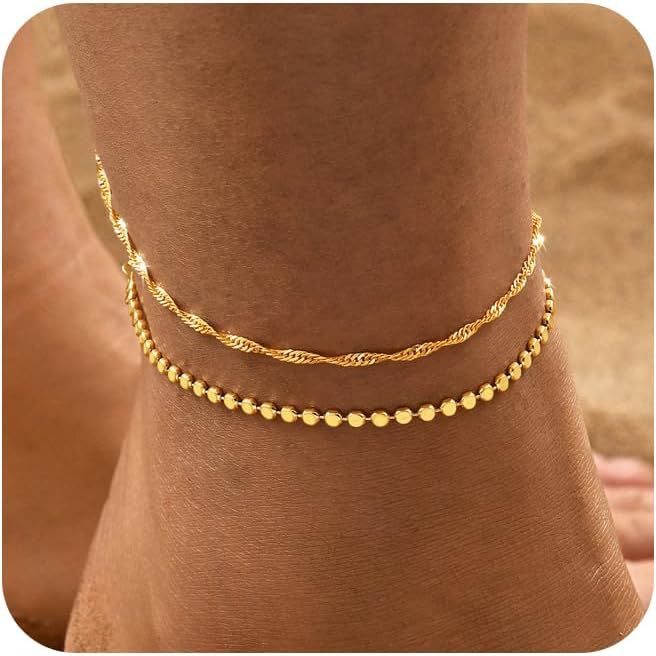 Layered Anklet Set | Chic Beach & Everyday Jewelry