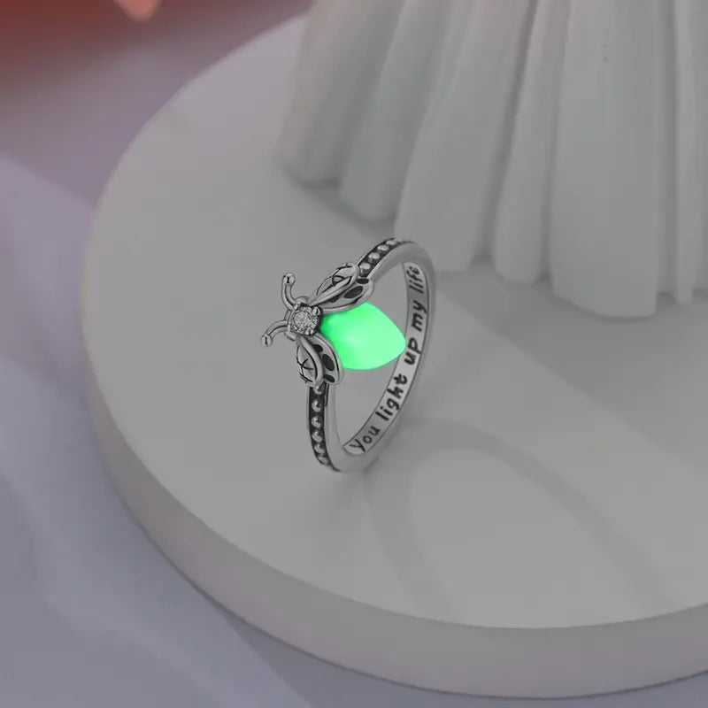 Glow-in-the-Dark Firefly Ring