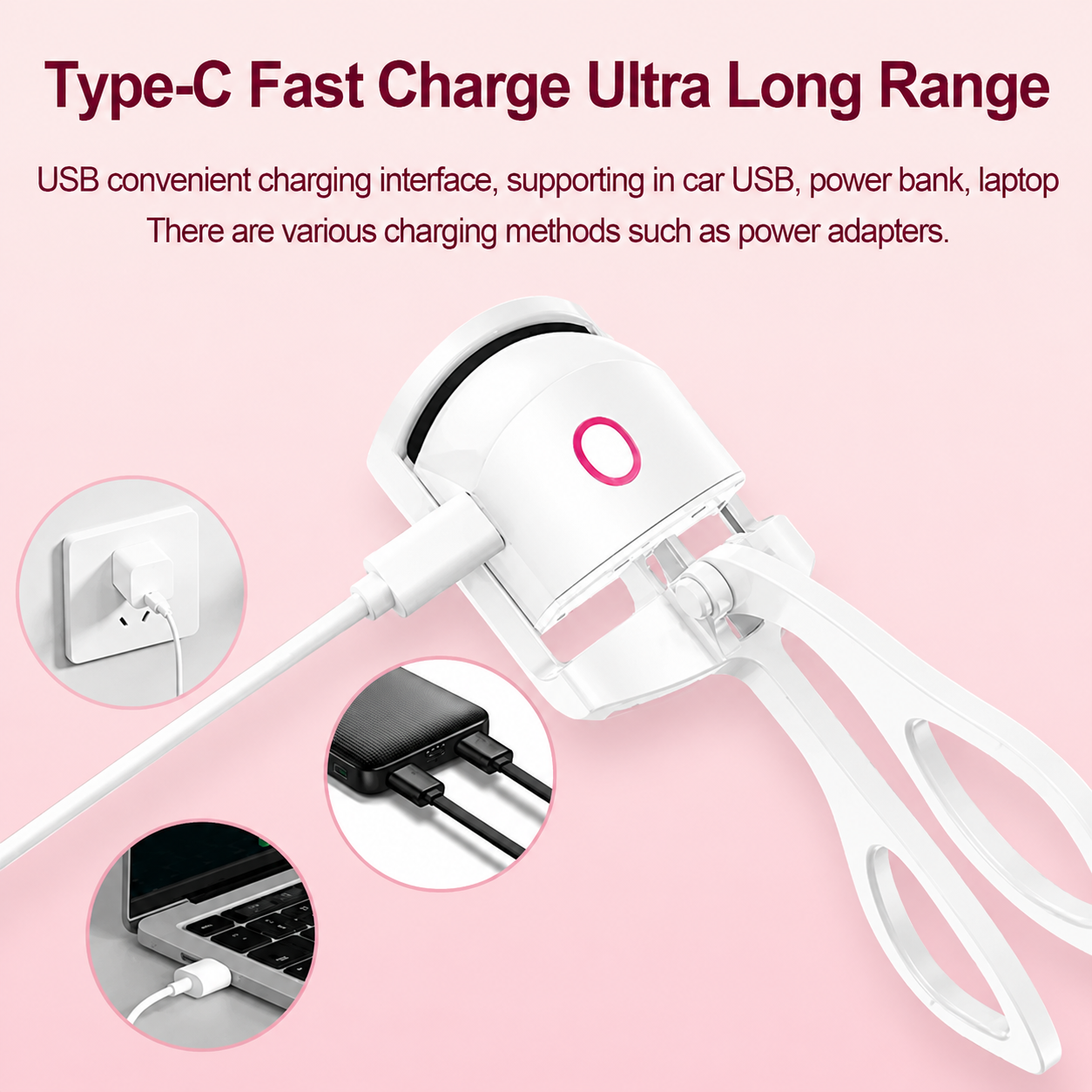 Instant Curl Heated Eyelash Curler