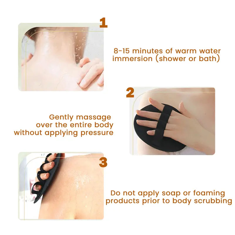 Soft Silicone Body Scrubber