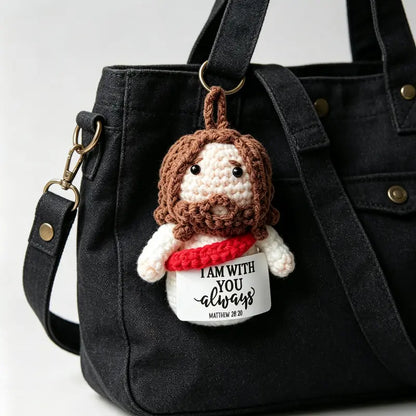 Handmade Crochet Jesus Reminder Doll