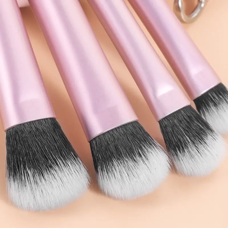 10-Piece Soft Synthetic Makeup Brush Set