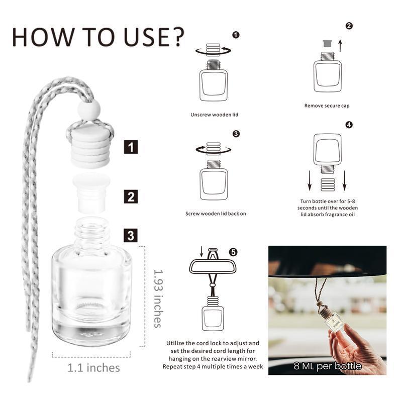 Car Air Fresheners Hanging Scent Oil Diffuser