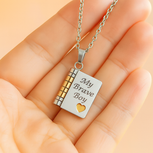 For Grandson-My Brave Boy