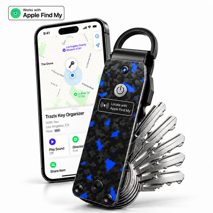 Smart Key Organizer with Apple Find My – Compact Key Holder