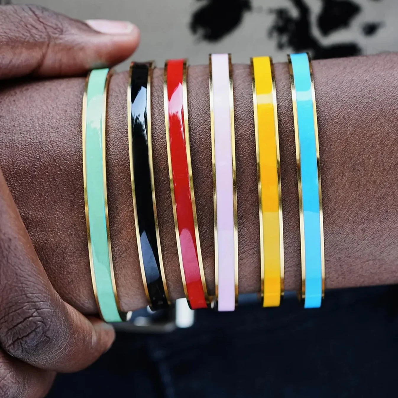 This Too Shall Pass Color Cuff Bracelet