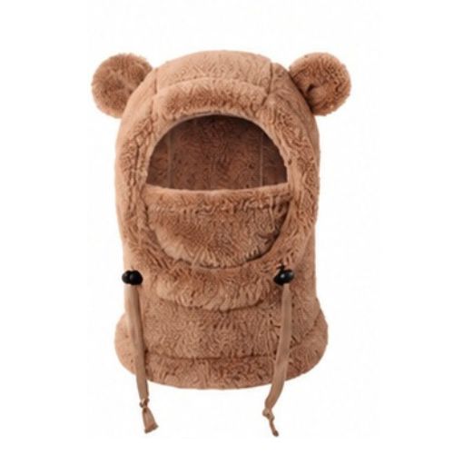 🎁 Kids' Cozy Bear Ear Balaclava – A Cute & Warm Gift for Kids 🐻