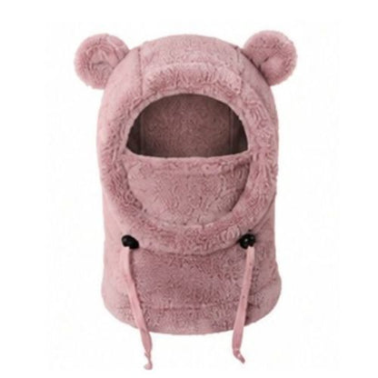 🎁 Kids' Cozy Bear Ear Balaclava – A Cute & Warm Gift for Kids 🐻