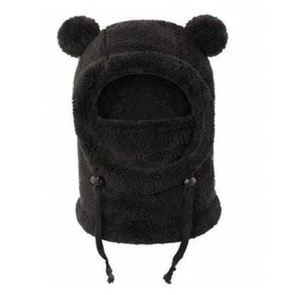 🎁 Kids' Cozy Bear Ear Balaclava – A Cute & Warm Gift for Kids 🐻