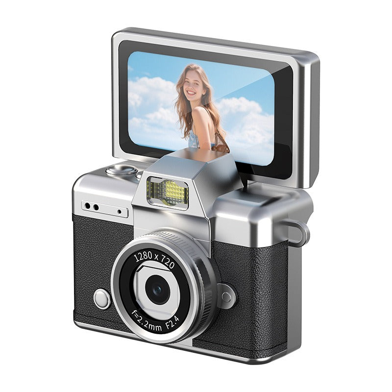 Mini Flip Screen Keychain Vlog Camera