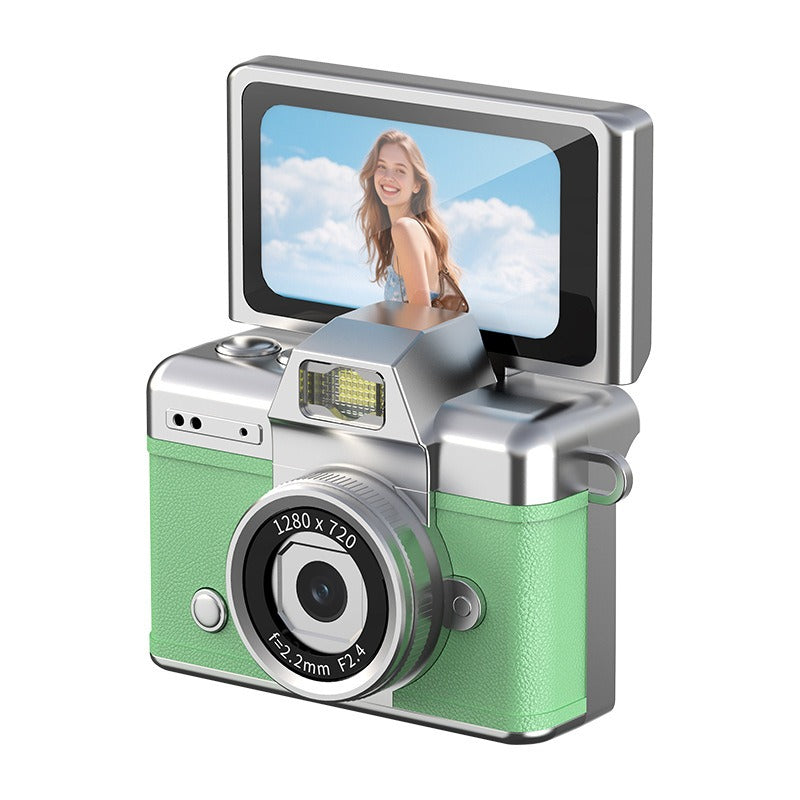 Mini Flip Screen Keychain Vlog Camera