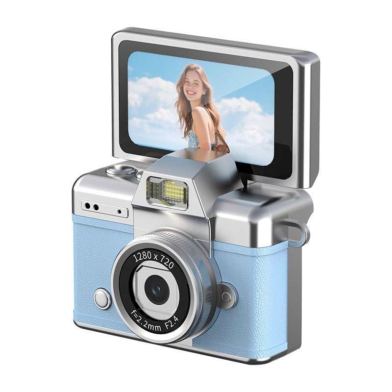 Mini Flip Screen Keychain Vlog Camera