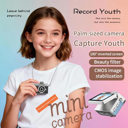 Mini Flip Screen Keychain Vlog Camera