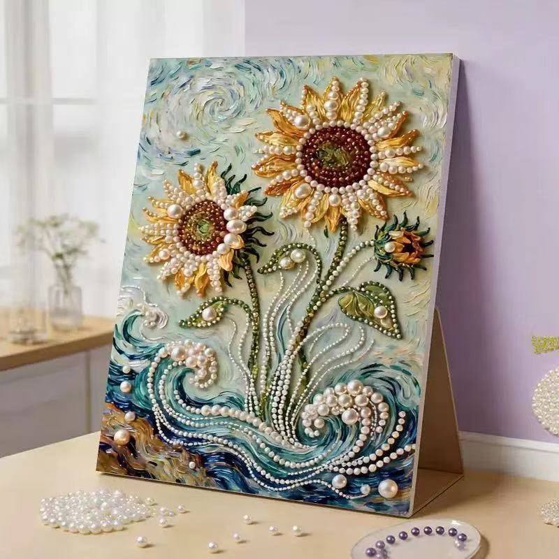 Fireworks Romantic Castle 5D Sparkling Diamond Painting Set