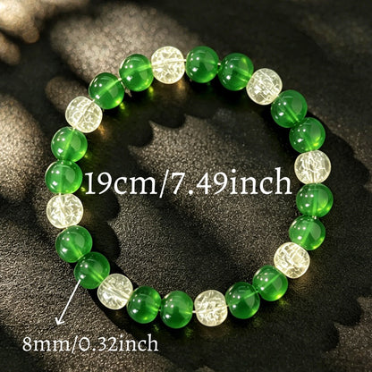 Fresh Momentum Green Crystal Bracelet