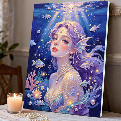 Fireworks Romantic Castle 5D Sparkling Diamond Painting Set