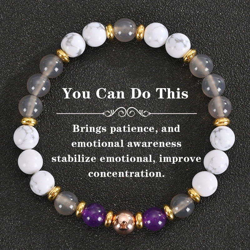 Money Bracelet with Black Onyx and Tiger's Eye