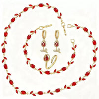 Gold - Red