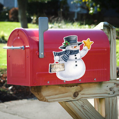 Christmas Refrigerator Magnets, DIY Fridge Santa Reindeer Snowman for Fridge Garage Kitchen Metal Door Christmas Decoration