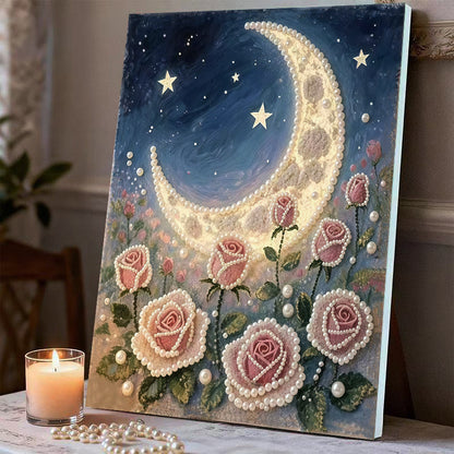 Fireworks Romantic Castle 5D Sparkling Diamond Painting Set