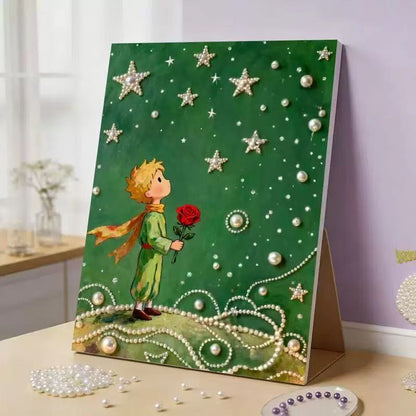 Fireworks Romantic Castle 5D Sparkling Diamond Painting Set