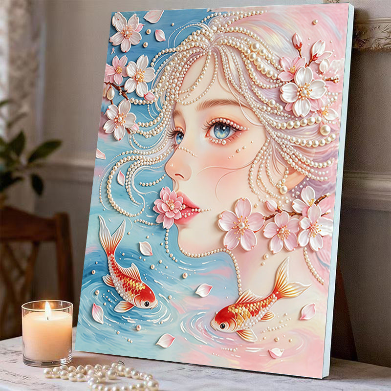 Fireworks Romantic Castle 5D Sparkling Diamond Painting Set
