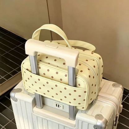 Three-Layer Travel Makeup Bag