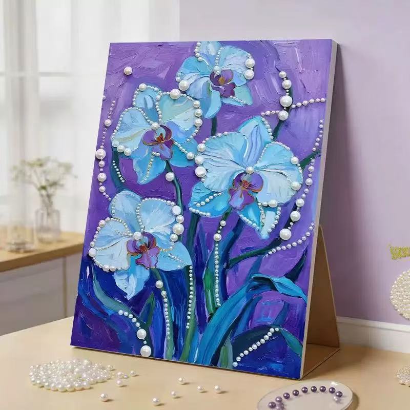 Fireworks Romantic Castle 5D Sparkling Diamond Painting Set