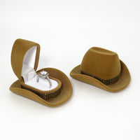 Cowboy Hat Ring Box