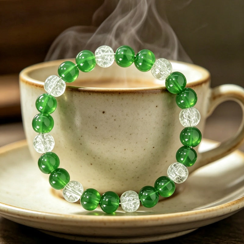 Fresh Momentum Green Crystal Bracelet