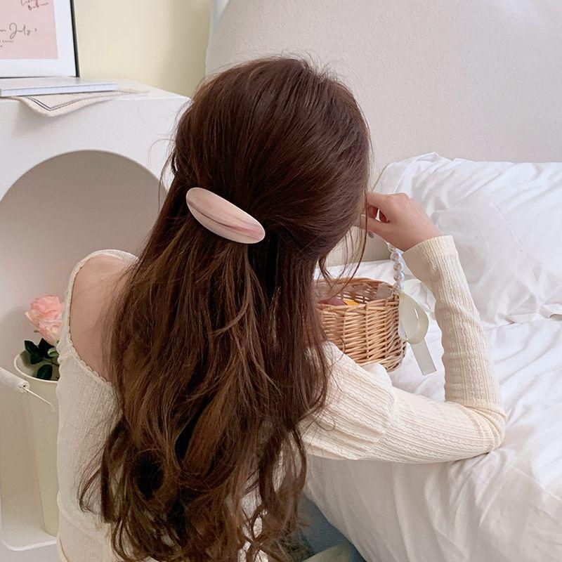 French Oval Hair Barrette 5-Pack