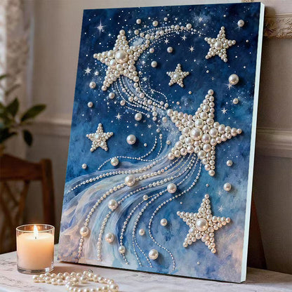 Fireworks Romantic Castle 5D Sparkling Diamond Painting Set