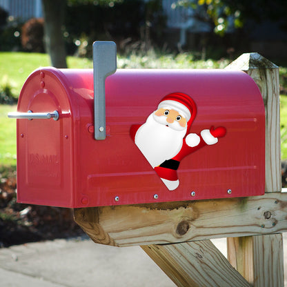 Christmas Refrigerator Magnets, DIY Fridge Santa Reindeer Snowman for Fridge Garage Kitchen Metal Door Christmas Decoration
