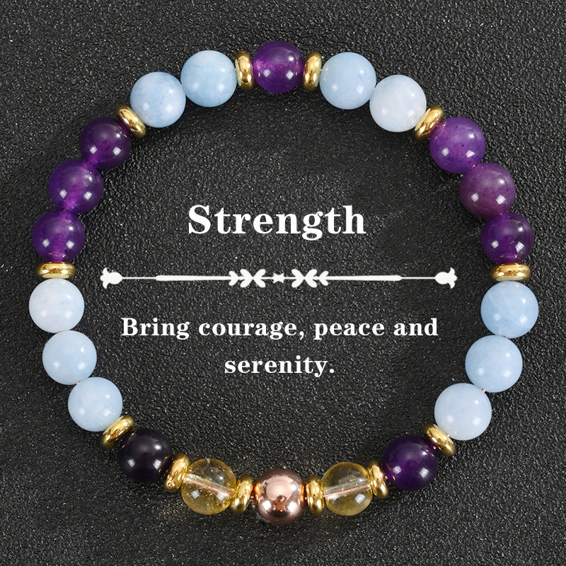 Money Bracelet with Black Onyx and Tiger's Eye