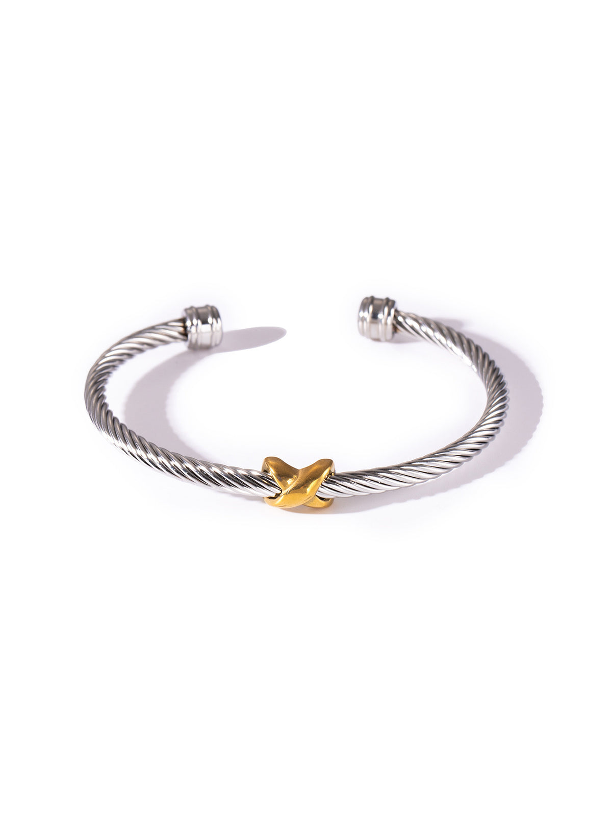 Adjustable Cable & Chain Bracelet Set