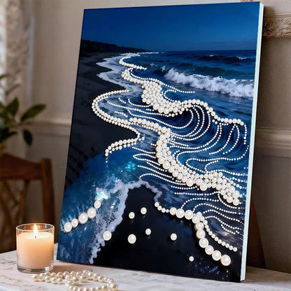 Fireworks Romantic Castle 5D Sparkling Diamond Painting Set
