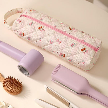 Quilted Large Capacity Travel Makeup & Toiletry Bag